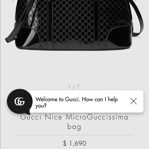 Gucci Guccissima Patent Leather Top Handle Bag - Picture 7 of 7